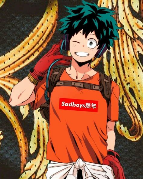 Cool anime guys cute anime boy dark anime guys anime boys manga art manga anime anime art sad anime anime demon. Supreme Deku Wallpapers - Wallpaper Cave