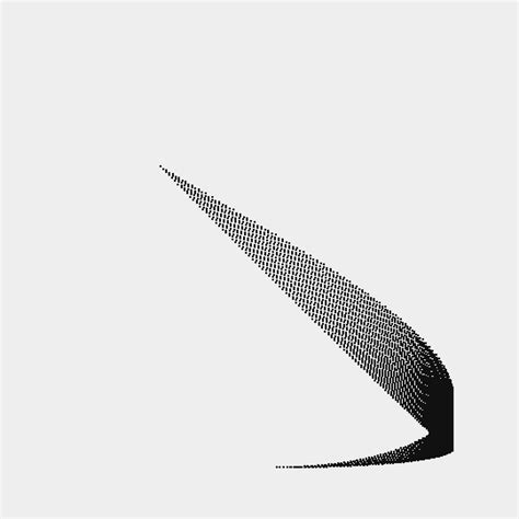 An Abstract Black And White Image Of A Curved Object