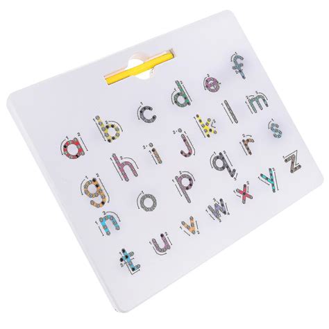 Magnetic Drawing Board Magnetic Alphabet Number Tracing Board Learning
