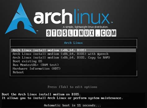 First Arch Linux Iso Con Linux Kernel 513 Ya Está Disponible Para