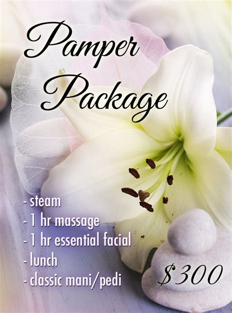 New Pamper Package My Urban Retreat