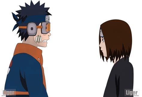 Obito And Rin By Liger Phoenix On Deviantart