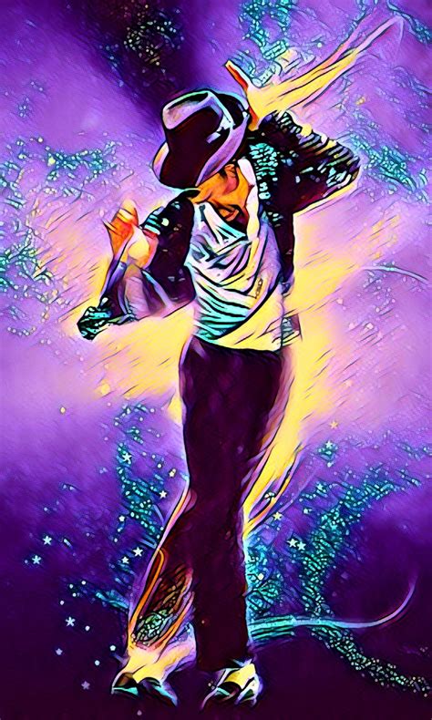 Michael Jackson Painting Michael Jackson Poster Michael Jackson Dance