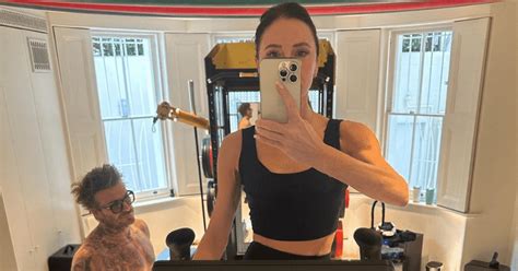 Victoria Beckham Joins Husband David In Joint Gym Session Meaww