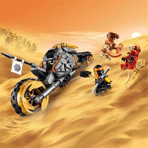 Lego Ninjago Coles Dirt Bike Ninja Motorbike 70672 The Minifigure