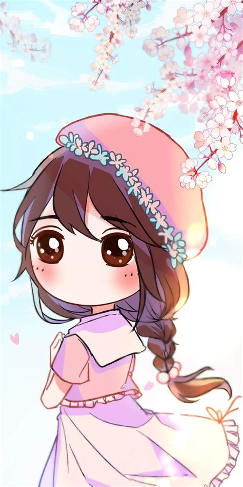 kawaii japanese cute anime girl anime wallpaper hd
