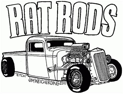 For boys and girls, kids and adults, teenagers and toddlers, preschoolers and older kids at school. Hot Rod Coloring Pages to Print Download | Free Coloring ...