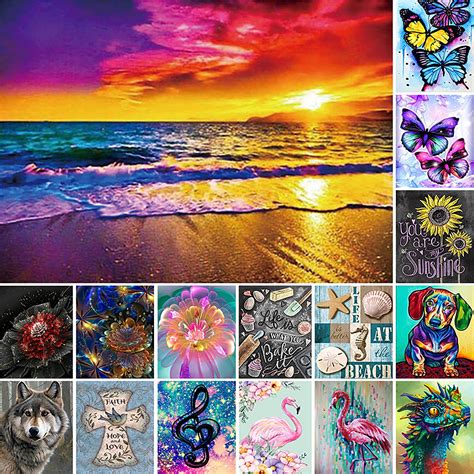 Stylish Diy 5d Diamond Painting Kits For Adults Full Drill Paint With