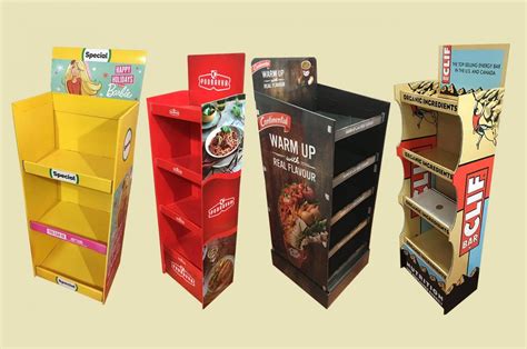 Customized Pallet Displays Bespoke Cardboard Merchandising Stands
