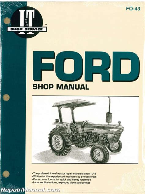Ford New Holland 2810 2910 3910 Tractor Workshop Manual