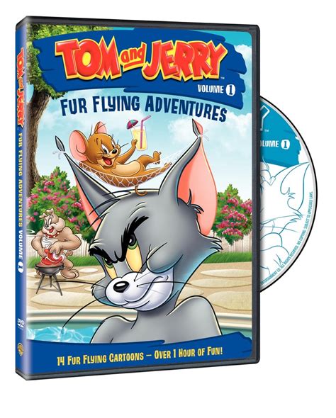 Tom And Jerry Fur Flying Adventures Vol Dvd Box Art