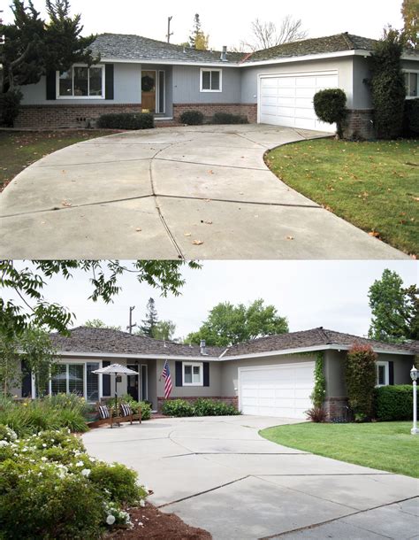 Curb Appeal 8 Stunning Before And After Home Updates Home Exterior