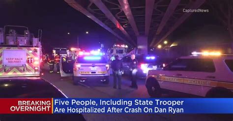 5 People Including Isp Trooper Injured After Crash And Police Pursuit