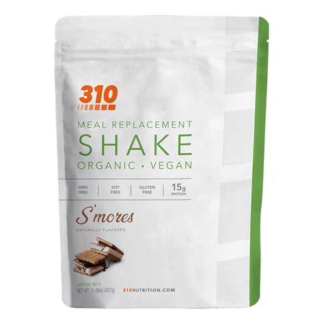 310 Smores Meal Replacement Shake 310 Nutrition 310 Nutrition North America