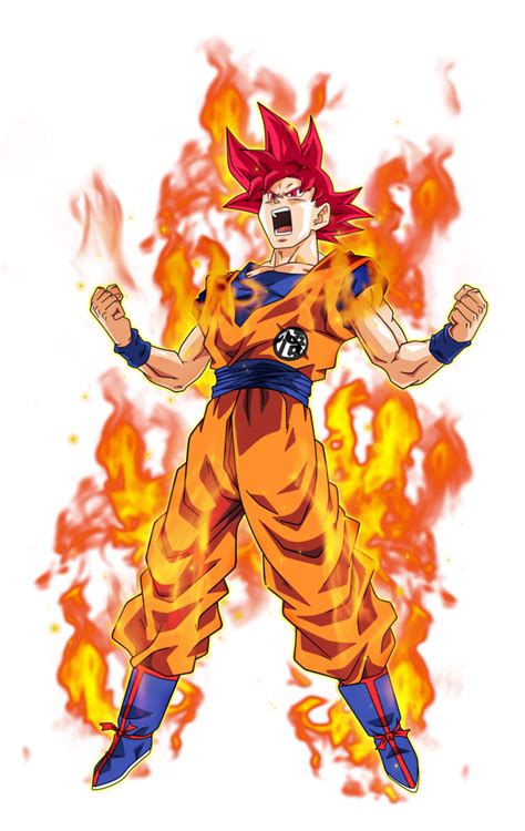 Goku is one of the most famous characters from the dragon ball z franchise and when i got a request to make a lesson on. Dragon Ball Z: The Super Saiyan God van Goku is zo sterk ...