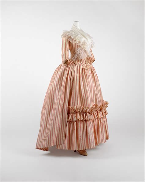 Robe à l'Anglaise, 1785-87 - costume cocktail