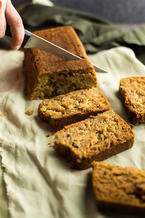 A perfect way to use up leftover zucchinis. Vegan Zucchini Bread with Walnuts - Give Recipe