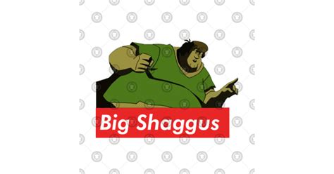 Big Shaggus Shaggy And Big Chungus V1 Shaggy Meme Sticker Teepublic