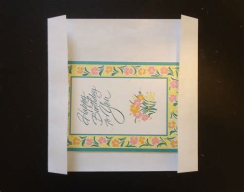 It's a piece of cake to make your own personalized birthday cards. Make Your Own Greeting Card Envelope