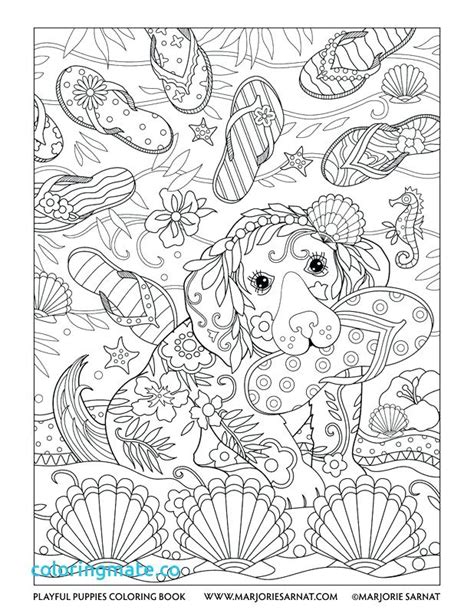 Puppy Coloring Pages For Adults At Free