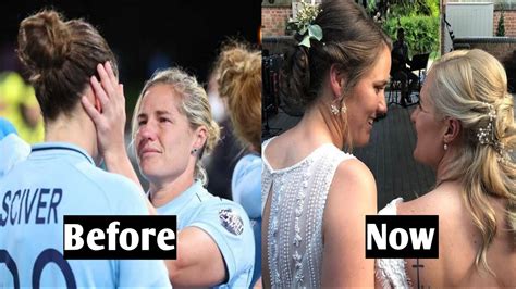 England Women Cricketers Nat Sciver And Katherine Brunt Got Married To Each Other Youtube