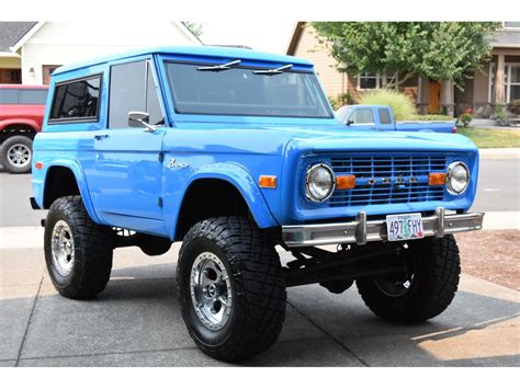 Classic Ford Bronco for Sale on ClassicCars.com