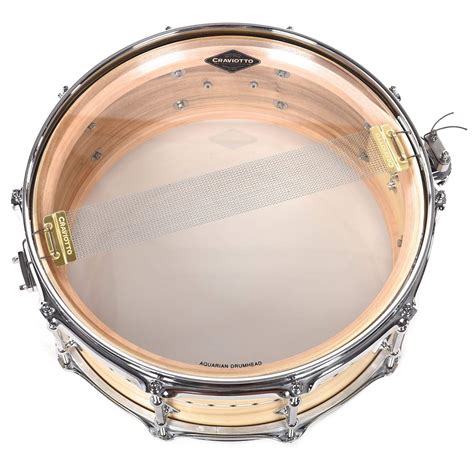 Craviotto 55x14 Private Reserve Snare Drum Figured Poplar Chicago