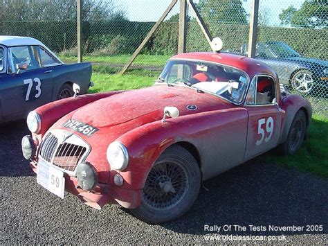 Mg Mga Fhc Car Photo Rally Of The Tests November 2005 Picture 68