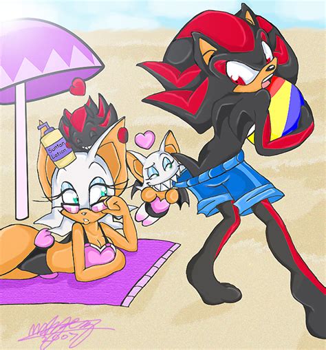 Shadouge Summer Chaos Color By Kazooie64 On Deviantart