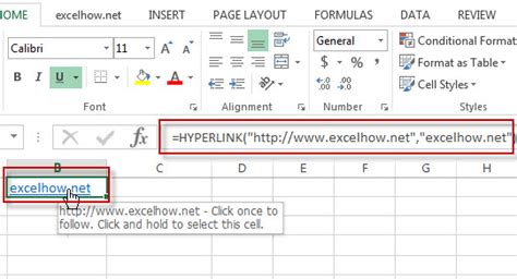 Excel Hyperlink Function Free Excel Tutorial