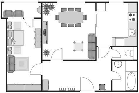 Basic Floor Plans Solution Conceptdraw Home Building Plans 95882
