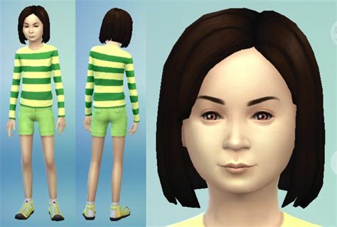 The Sims 4 Cas Undertale Chara Youtube
