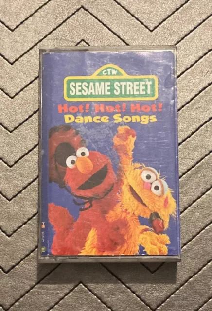 Sesame Street Hot Hot Hot Dance Songs Cassette 1997 Ctwsony Wonder Htf 960 Picclick