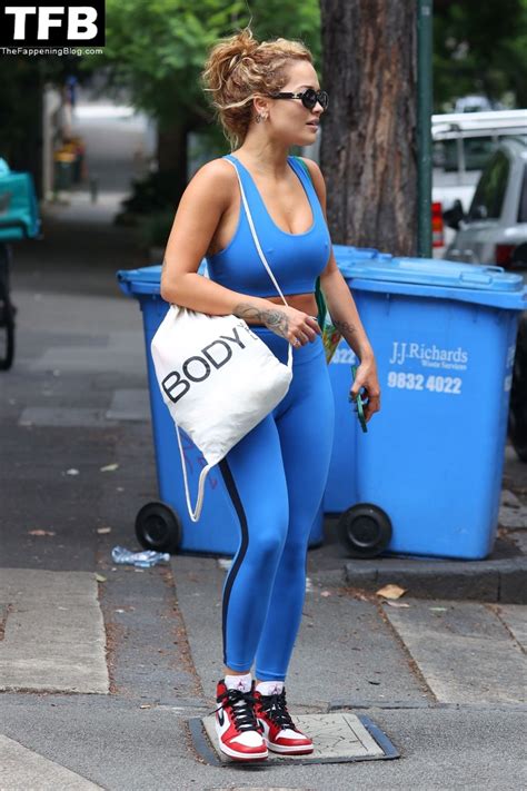 Busty Rita Ora Is Pictured Leaving The 98 Riley Street Gym In Sydney 31 Photos Onlyfans