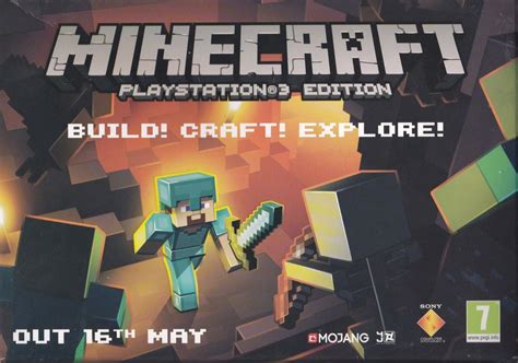 Minecraft Xbox 360 Edition 2012 Promotional Art Mobygames