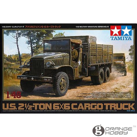 Buy Ohs Tamiya 32548 148 Us 25 Ton 6x6 Cargo Truck