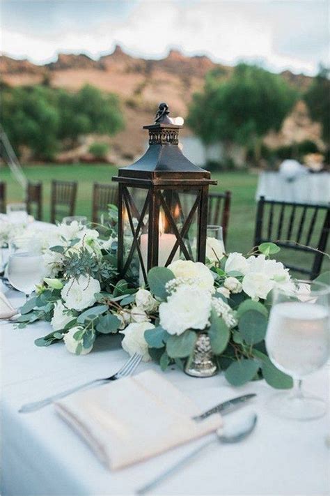 Samples of wording for wedding announcements include: Top 15 White and Greenery Wedding Centerpieces for 2018 ...