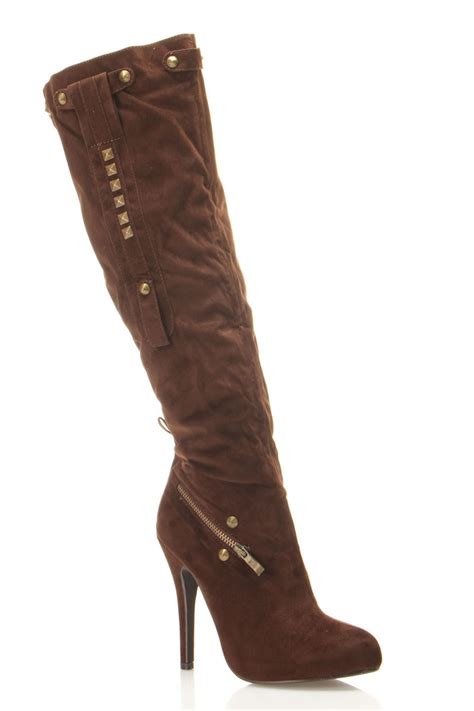 Tall Boot Boots Tall Brown Suede Boots Beautiful Boots