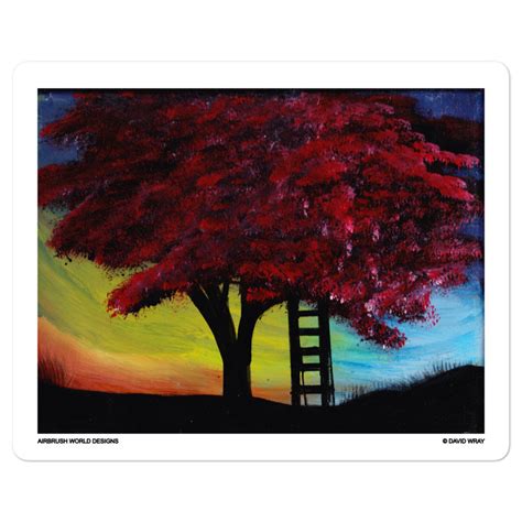 Tree House Scenic Print From Original Oil Painting Copyright Etsy