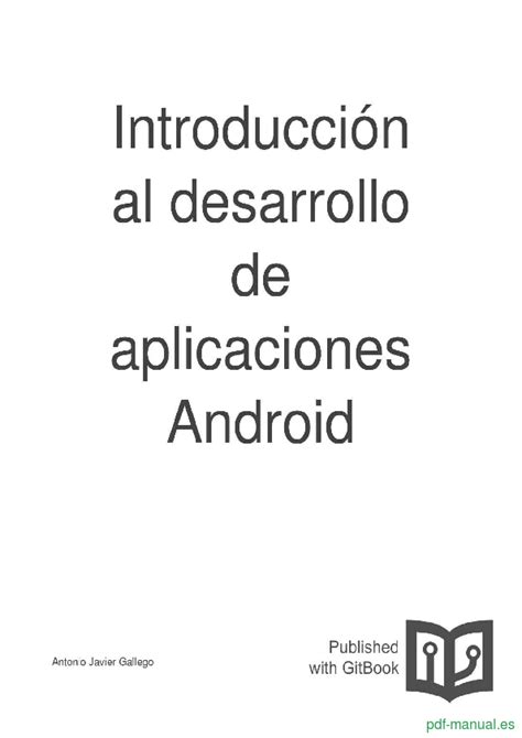 Pdf Introducción Al Desarrollo De Aplicaciones Android Gratis Curso