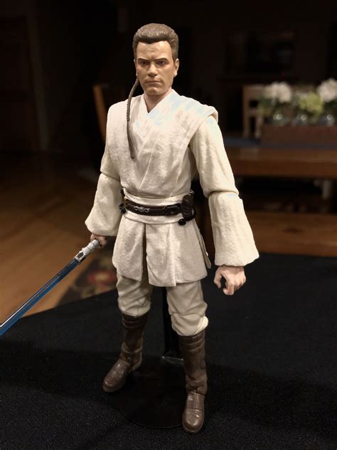 Obi Wan Kenobi Star Wars Black Series Custom Repaint Action Figure