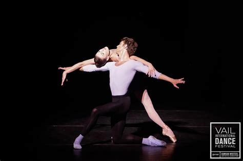 Tiler Peck And James Whiteside Perform George Balanchines Duo Concertant At The 2015 Festival
