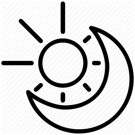 Sun Moon Vector Icon For Windows 11 Update Imagesee