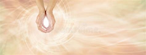 Healer Sending Unconditional Love Healing Energy Stock Photo Image Of