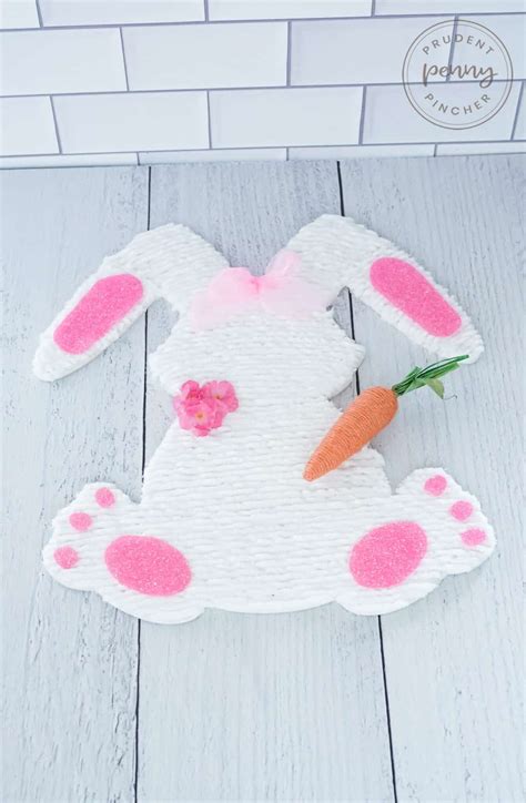 Dollar Tree Easter Bunny Craft - Prudent Penny Pincher