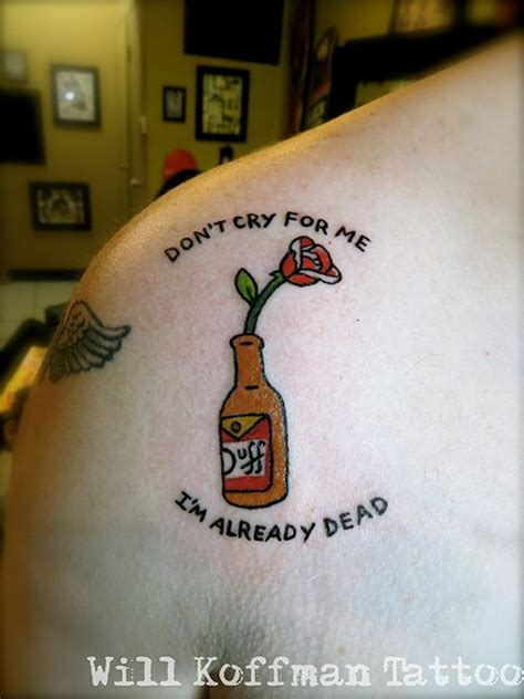 Will Koffman Tattoo Beer Tattoos Mini Tattoos Cute Tattoos Body Art