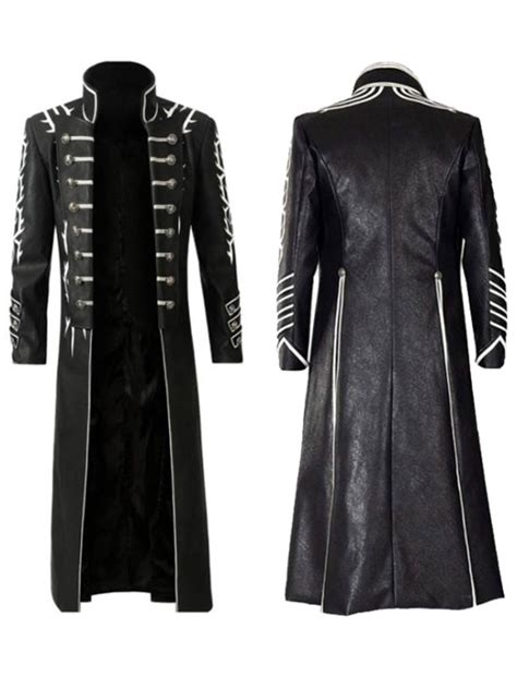 Devil May Cry 5 Vergil Coat Dmc 5 Leather Coat