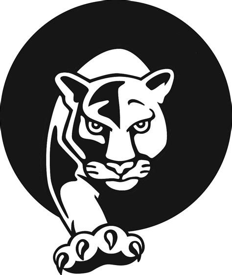 Black And White Panther Logo Logodix