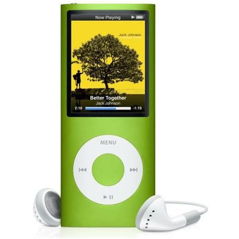 Apple Ipod Nano 4th Generation Green 8 Gb For Sale Online Ebay
