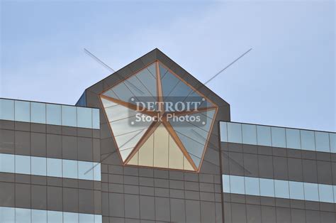 Chrysler Building Detroit Stock Photos